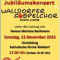 Walldorfer Gospelchor am Sonntag, 12.11.2023