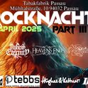 Rocknacht Part III am Samstag, 12.04.2025