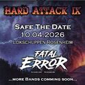 Hard Attack IX am Freitag, 10.04.2026