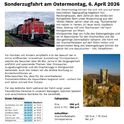 Vom Ruhrgebiet in das Siebengebirge am Montag, 06.04.2026